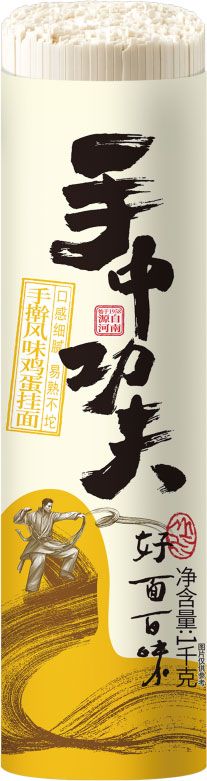 手搟風味雞蛋掛面